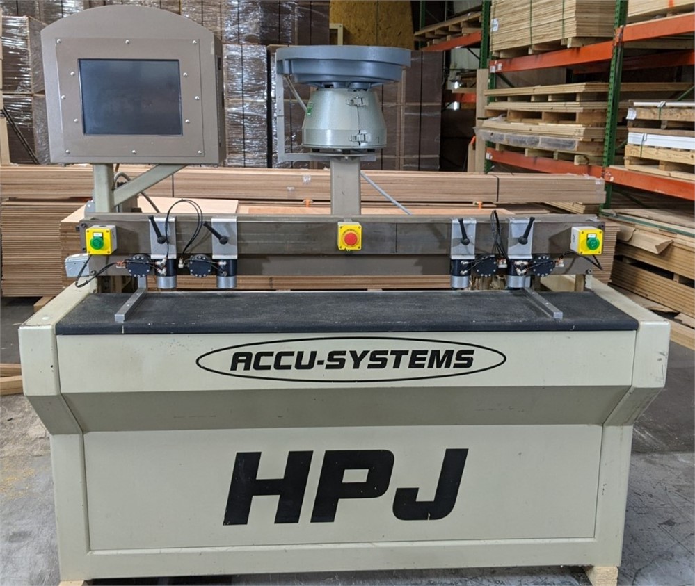 Accu-Systems "HPJ-6" Bore, Glue & Dowel Inserter