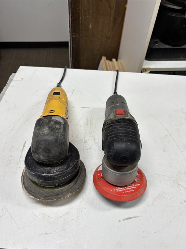 (2) DeWalt & Porter Cable Orbital Sanders