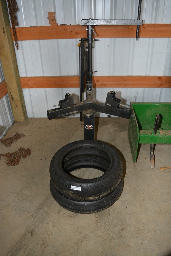 No-Mar Motorcycle Tire Changer