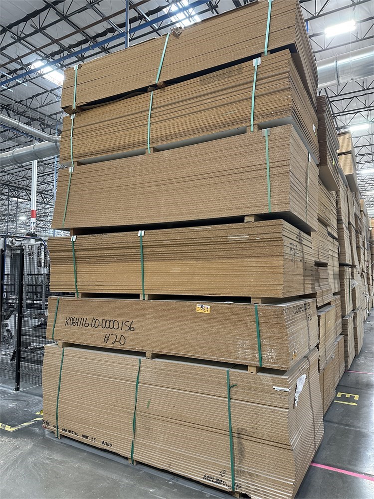 (6) Bundles of Particleboard Panels