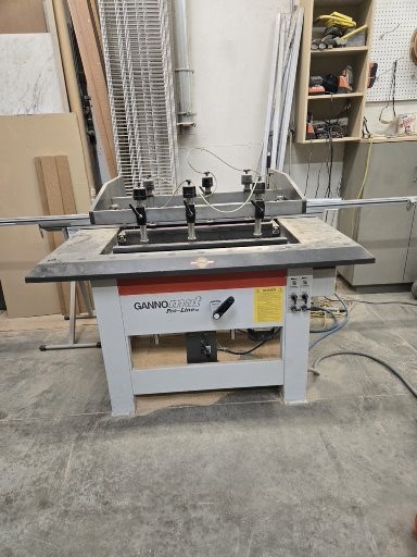 Gannomat "Pro-Line 50" Double Row Line Boring Machine