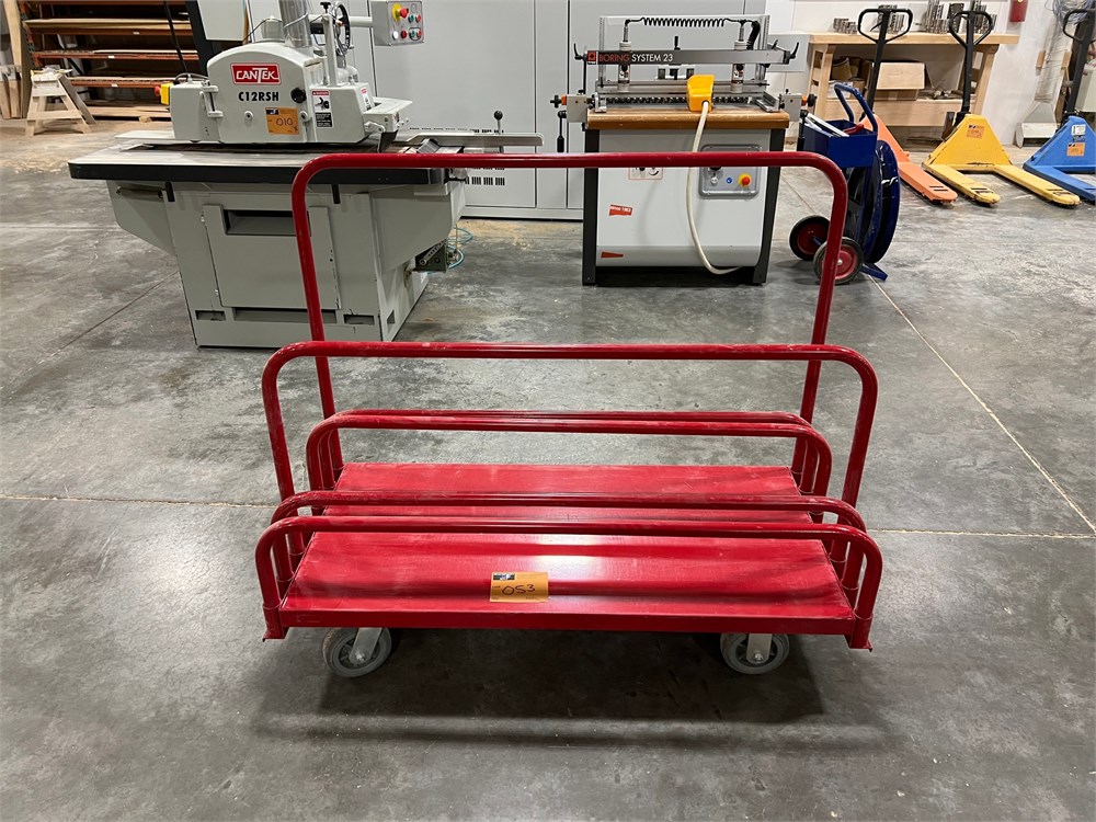 Red Panel Cart