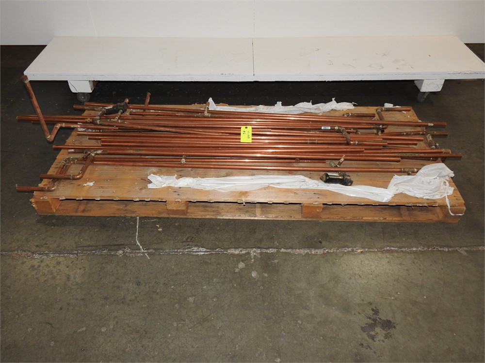 MISC. LOT OF COPPER PIPING