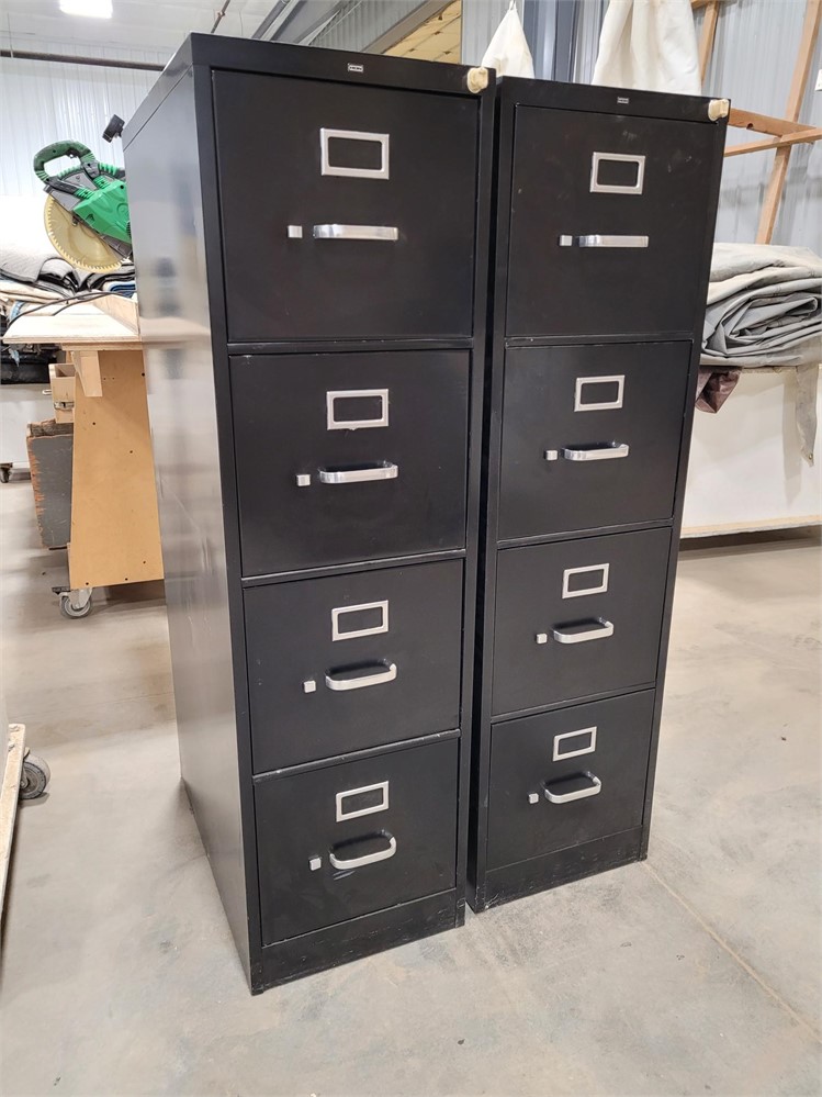 Two (2) Metal Filing Cabinets
