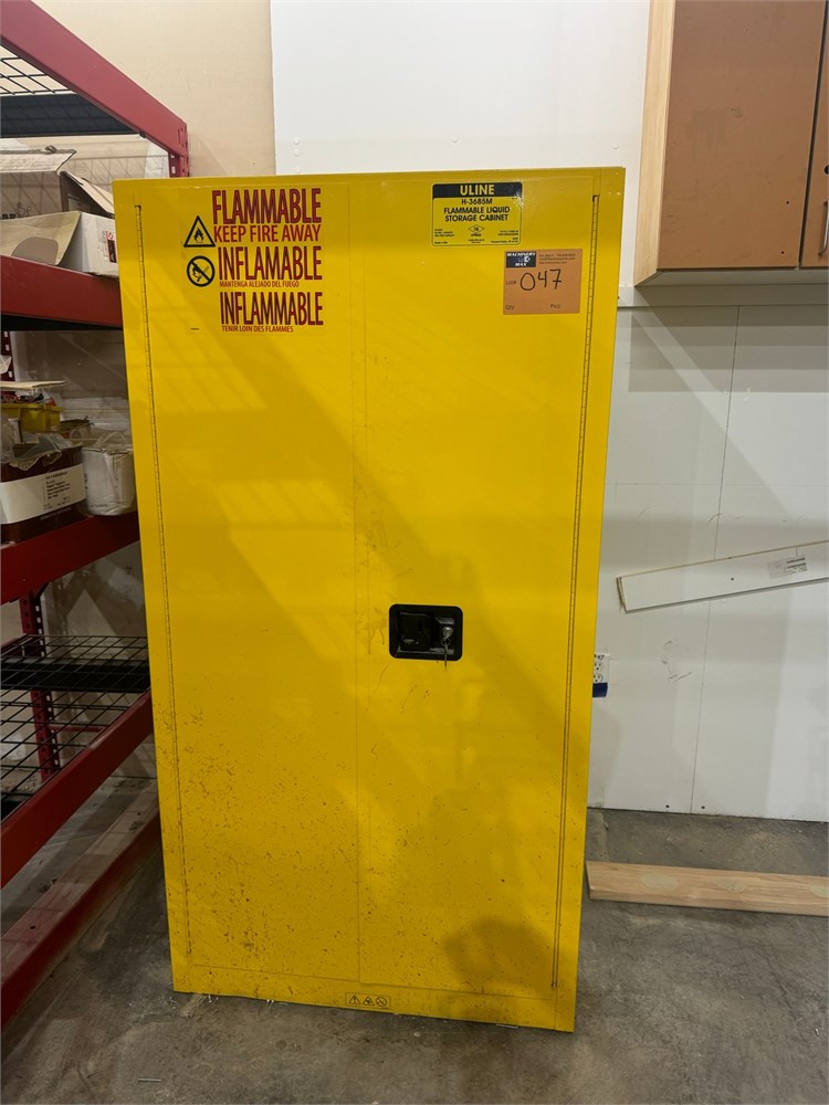 Uline "H-3685M" Safety Cabinet