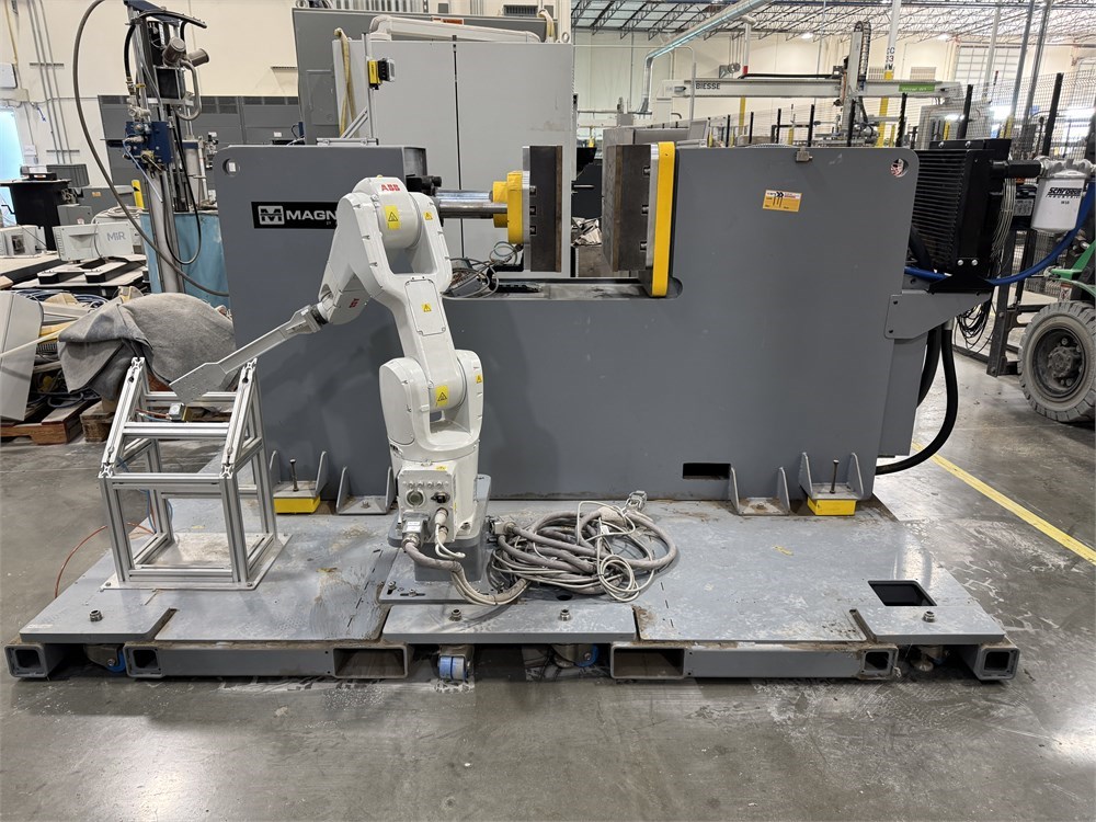 ABB "IRB 1200" 6-Axis Robotic Arm w/Magnum "M2PF35" Press Machine