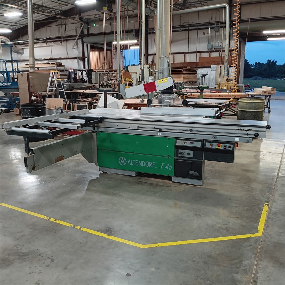 Altendorf "F45" Sliding Table Saw