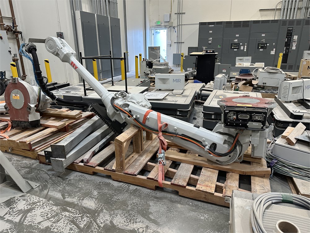 (2) ABB "IRB 4600" Robotic Arms w/Controller Cabinet