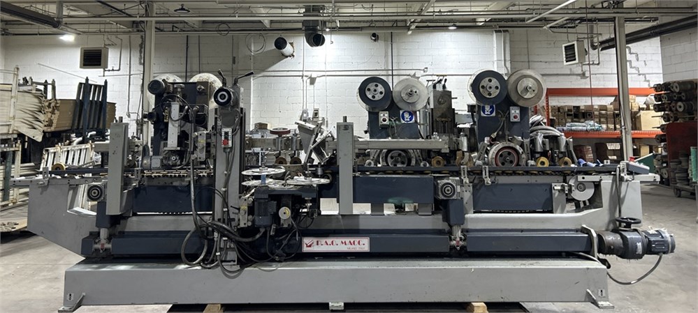 P.A.O Macc "Doratrice DC4/S" Foil Transfer Machine