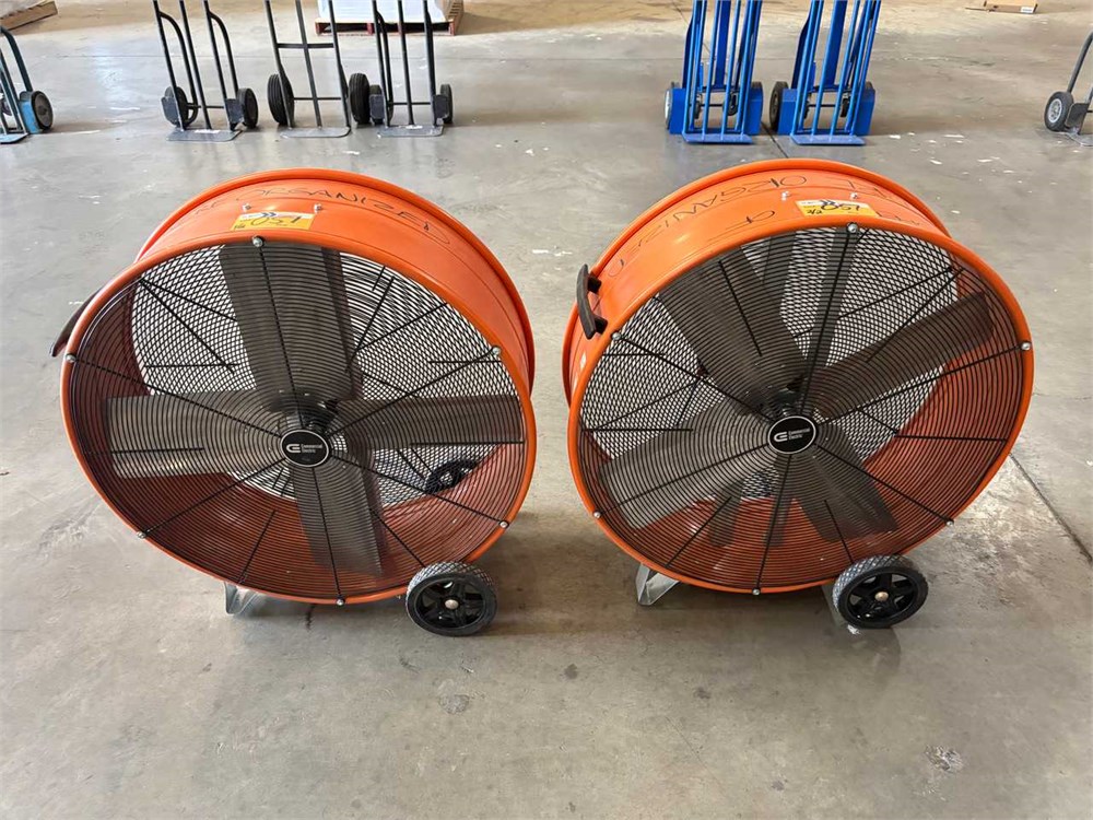 (2) Commercial Electric Shop Fans