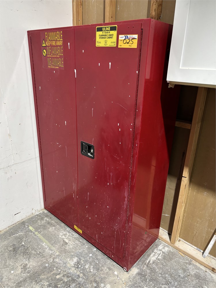 ULine "H-1564S-R" Flammable Cabinet