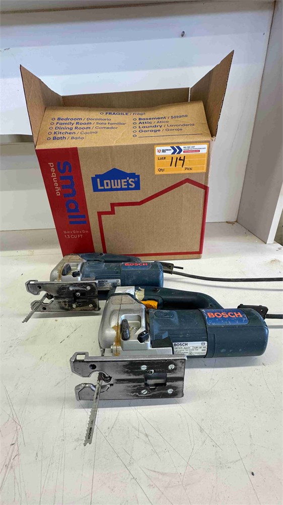 Bosch Jig Saws Qty. (2)