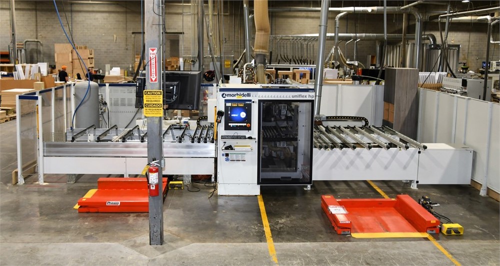 (2016) Morbidelli "Uniflex HP"  Feed-Thru CNC Machining Center