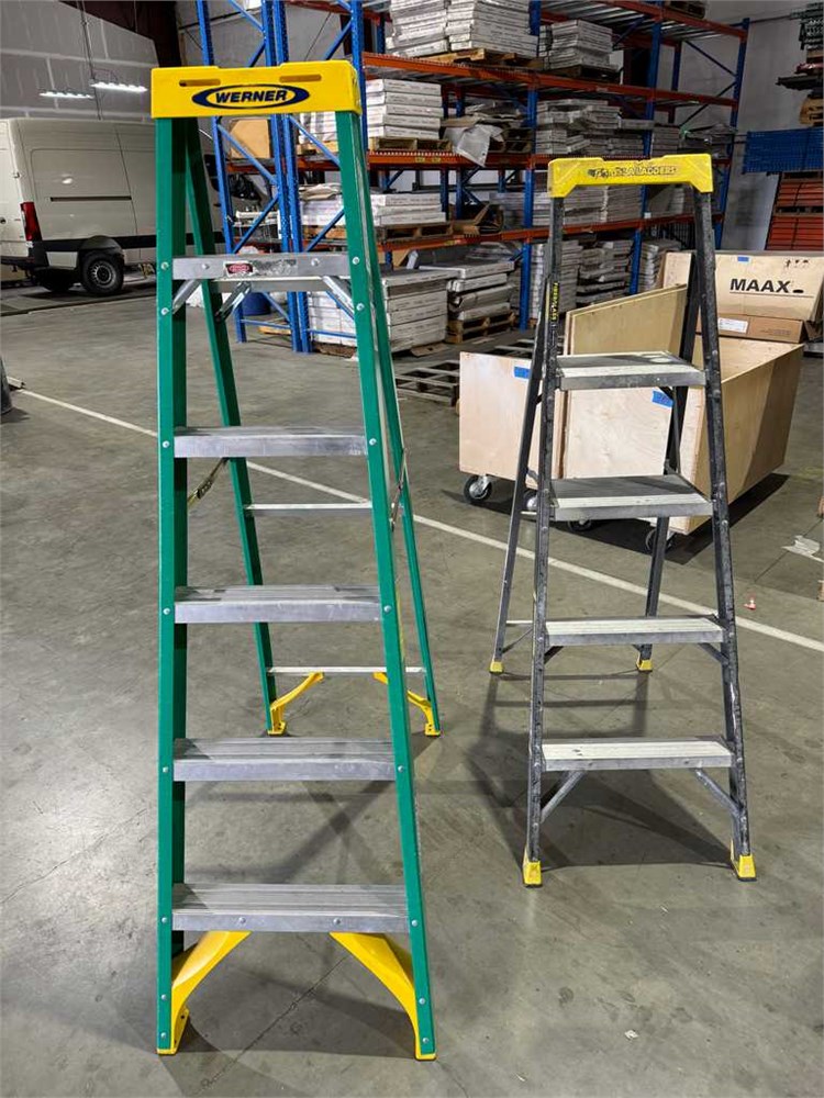 Werner step ladders Qty. (2)