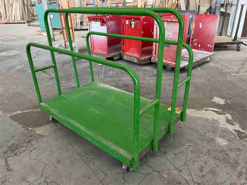 Rolling Lumber Cart