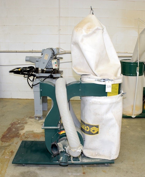 LOT# 008  CRAFTEX PORTABLE DUSTCOLLECTOR *  220V, 1PH