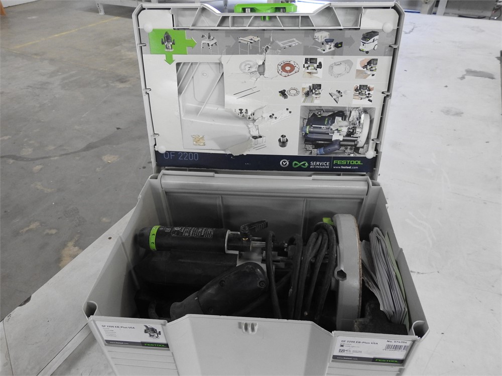 FESTOOL "OF 2200EB" ROUTER SYSTEM