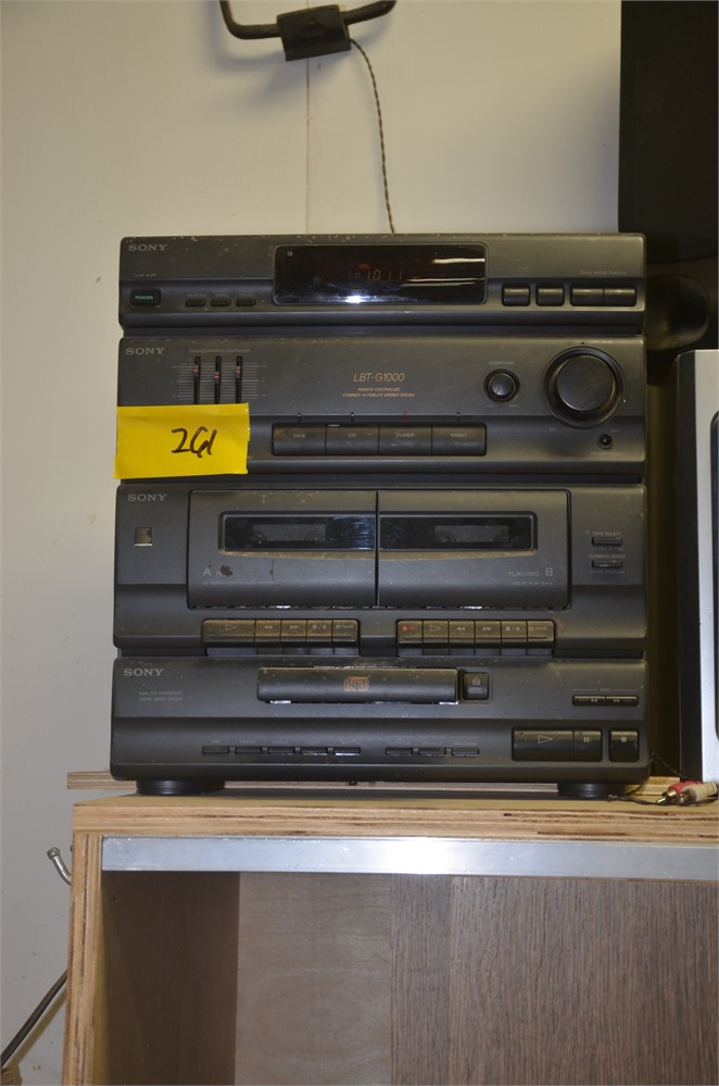 Sony Stereo with CD & Cassette
