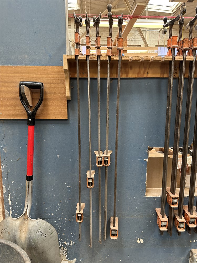 (5) 36" Clamps - As Pictured