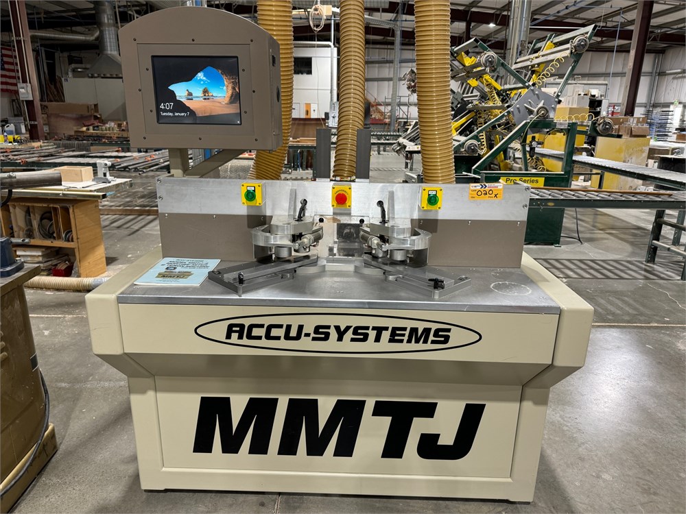 Accu-systems "MMTJ-4" Mortise-Miter & Tenon Machine