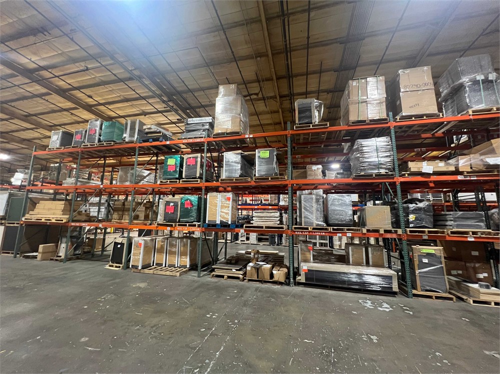 Pallet racking 11 sections