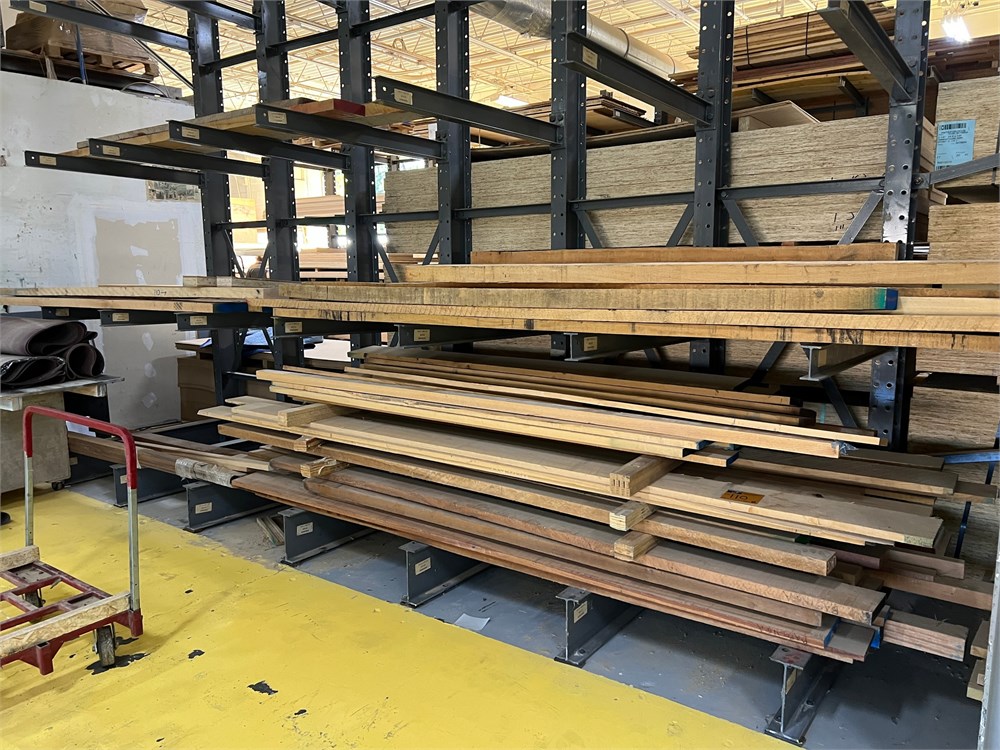 Hardwood Lumber - On Rack - Rack NOT included