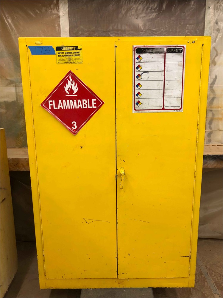 Justrite "25452" Flammable Storage Cabinet