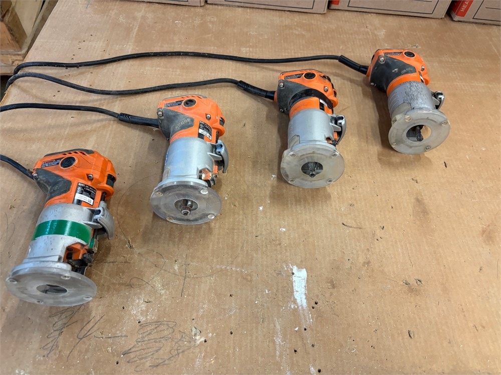 Lot of (4) Trim Routers as pictured