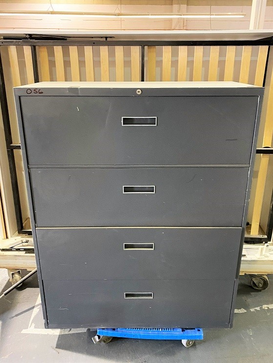 (4) Drawer "Gray" Metal Filing Cabinet