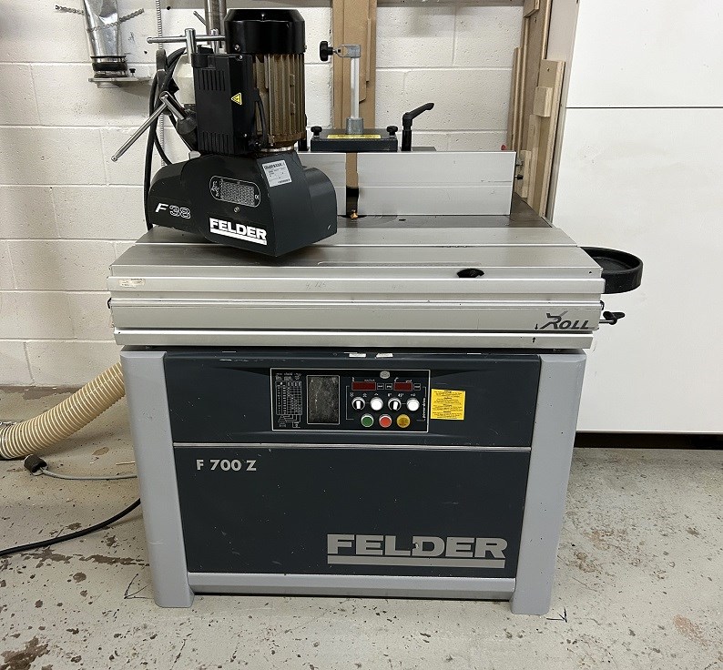 Felder "F700Z" Shaper & Auto Feeder, Single Phase - Collingwood, ON