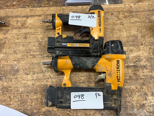 (2) Bostitch Pneumatic Nail Guns