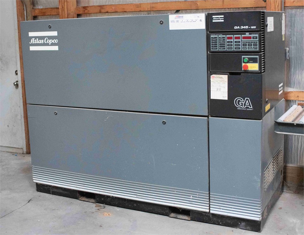 Atlas Copco "GA 345-125" Air Compressor