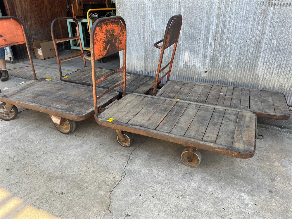 Four (4) Material Handling Carts