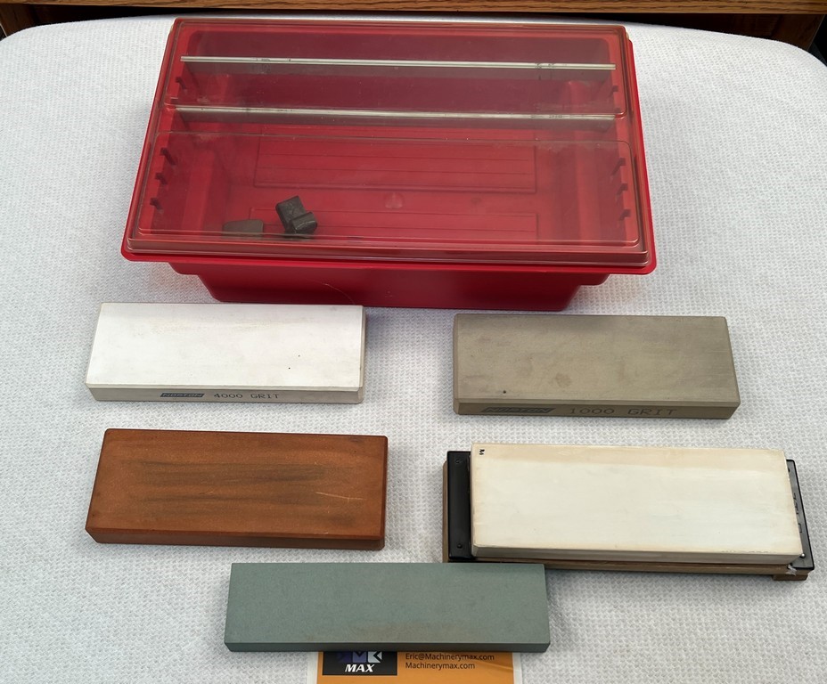 Lot of Wet Sharpening Stones - Various Grits