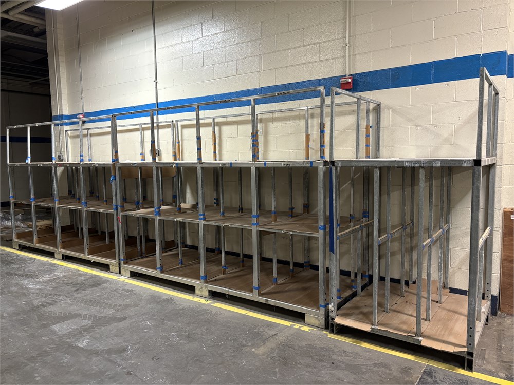 (3) Material Racks