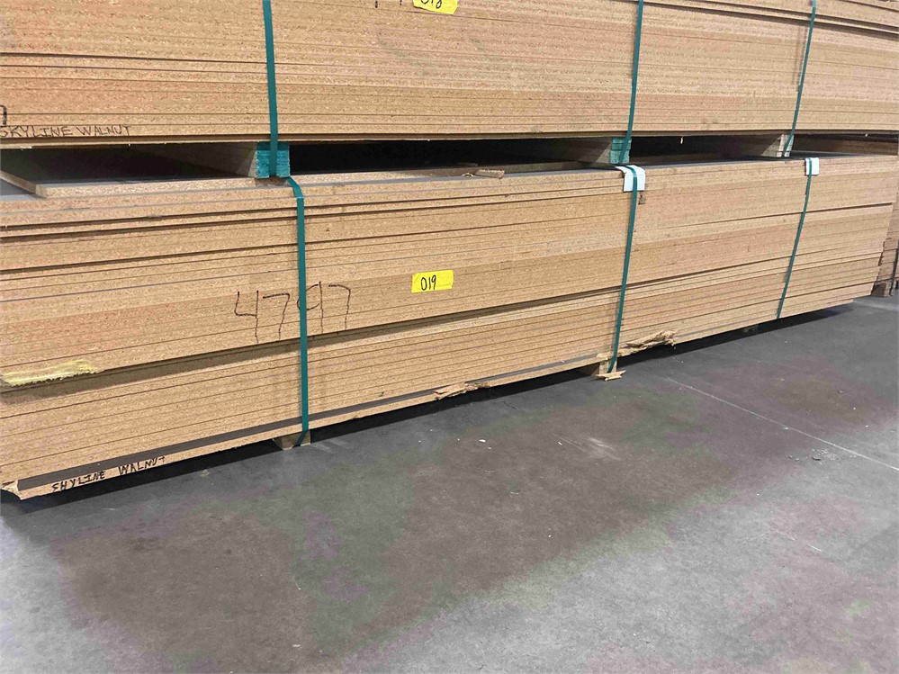 Laminated Particleboard Panels, Quantity = 28
