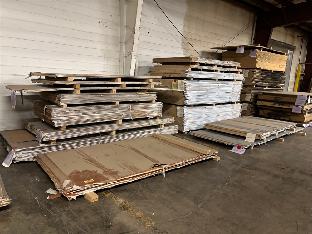 Lot of various sheet goods - as pictured
