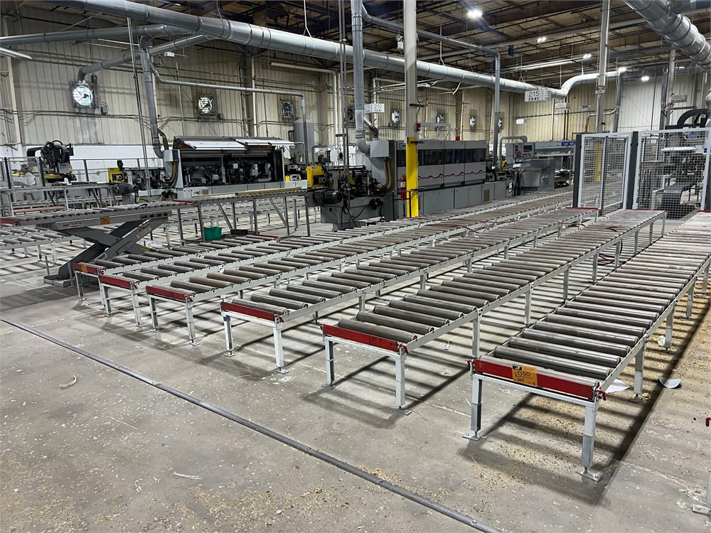 Roller conveyor 224' total