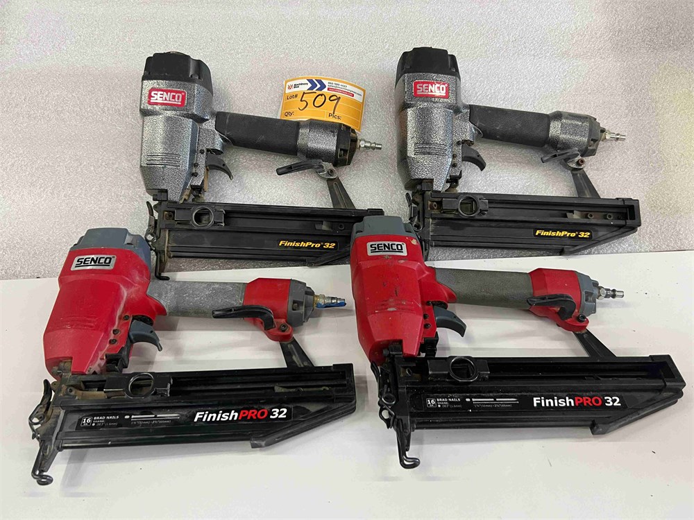 Senco "Finish Pro 32" Nail Guns Qty. (4)