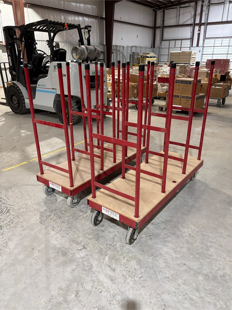 (2) Material Cart