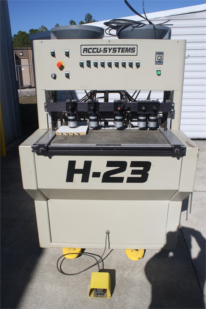 Accu-Systems "H-23" Bore and Dowel Machine
