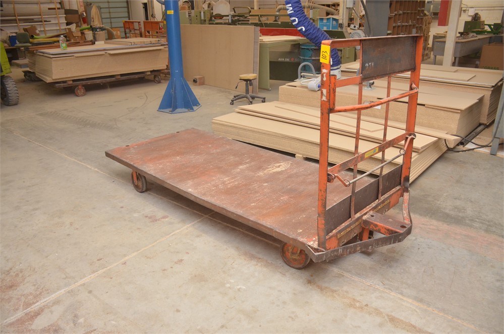 Heavy duty material cart