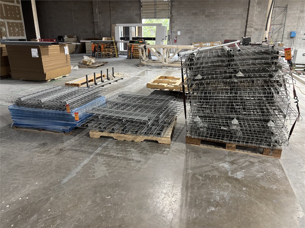Lot of Rack Decking- as pictured