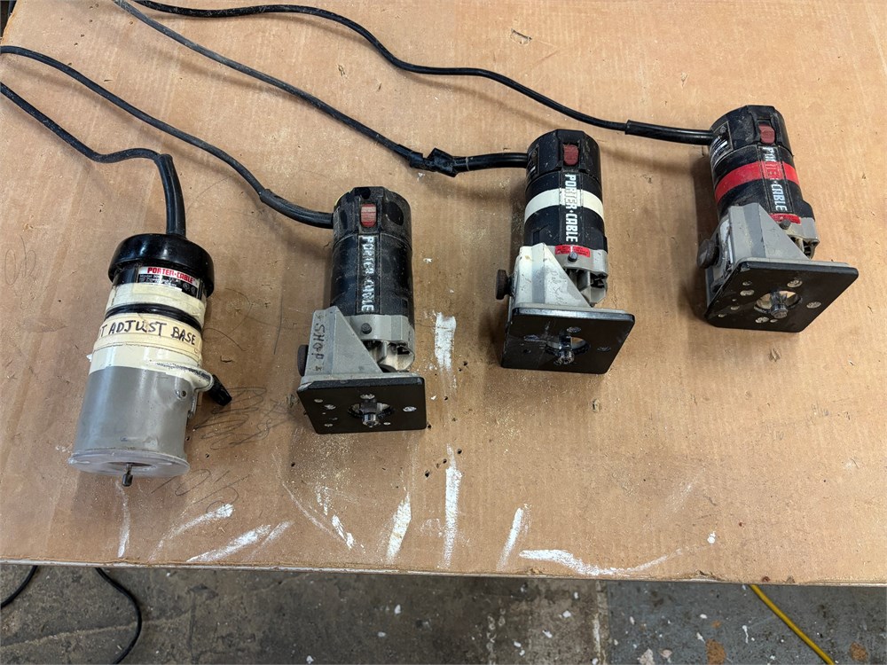 Lot of (4) Trim Routers as pictured
