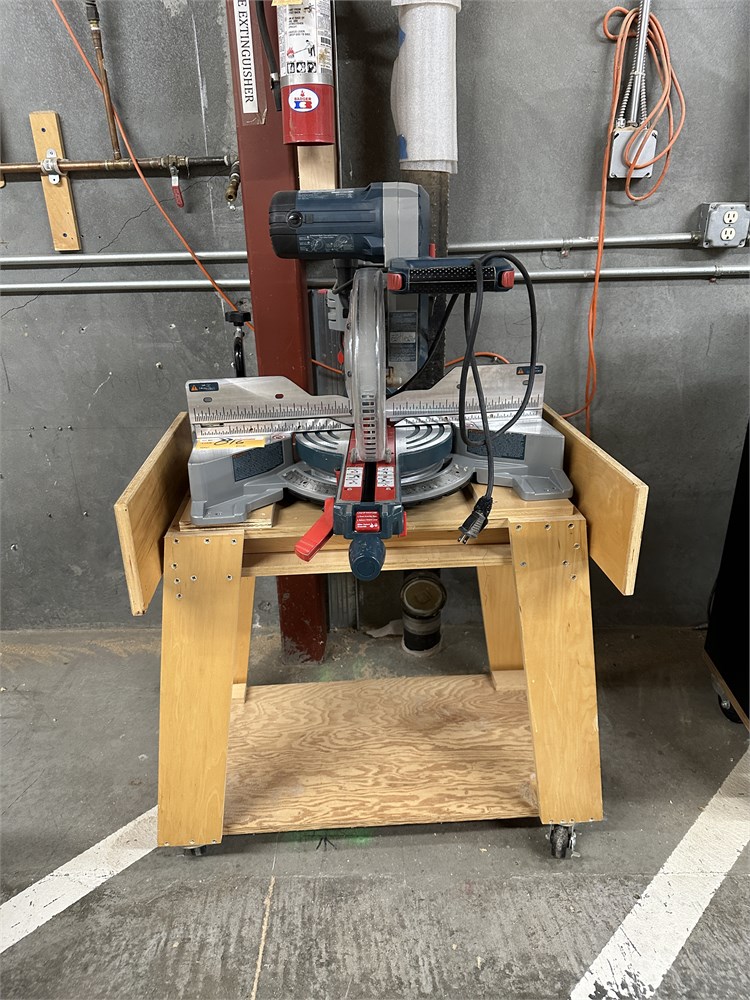 Bosch "CM10GD" Sliding Miter Saw w/Cart