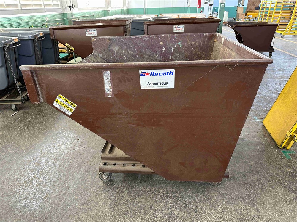 Galbreath Steel Self Dumping Hopper