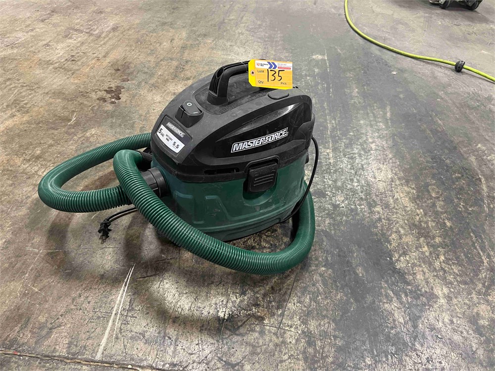 Master Force Portable Shop Vacuum