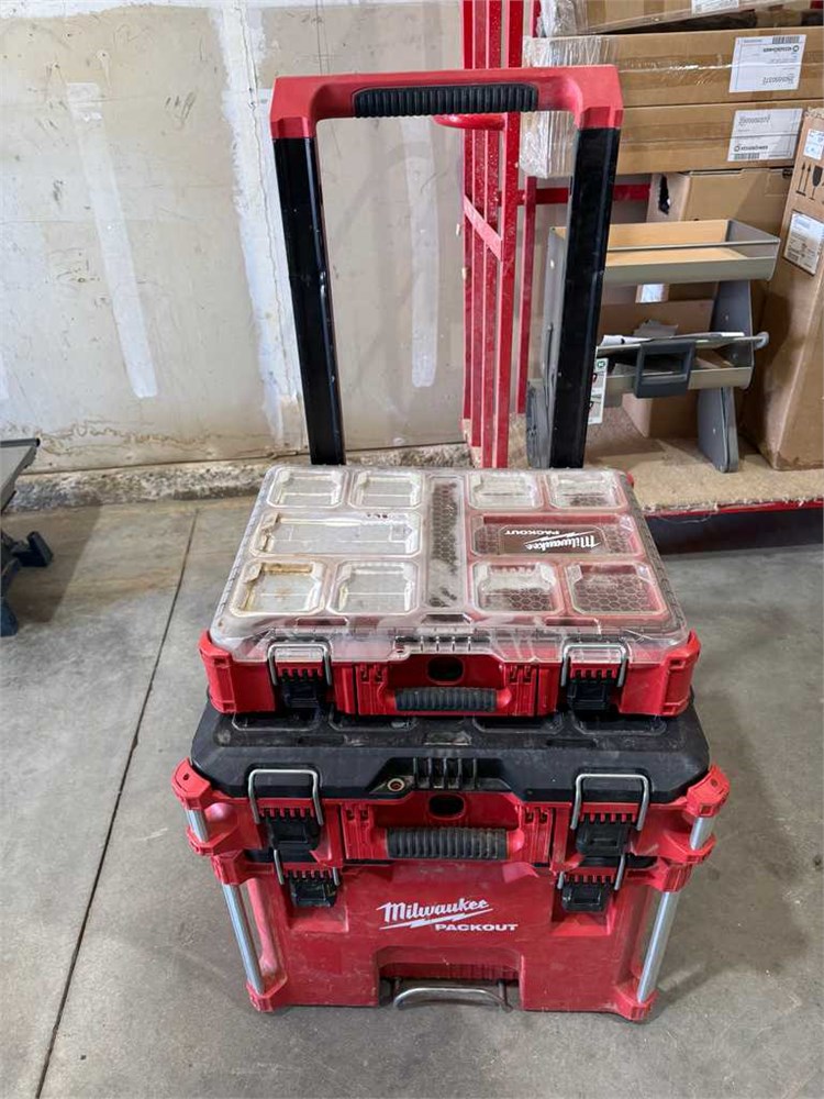Milwaukee Rolling Tool Box with Contents