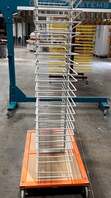 The Paint Line Drying Racks