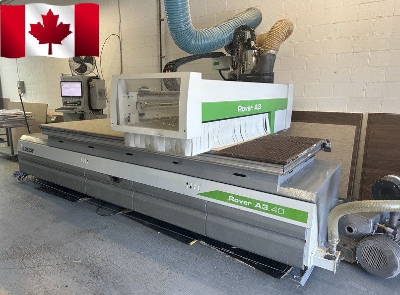 Biesse "Rover A 3.40FT" CNC Machine - Oshawa, ON